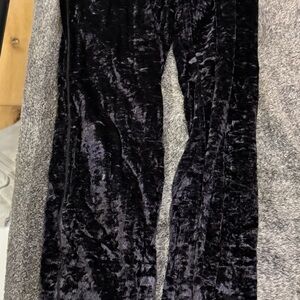 lululemon athletica Black Velvet Pants
